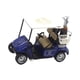 thumbnail image 4 of Modelo de carrito de golf, juguetes de carrito de golf en miniatura, modelo de carrito de golf en miniatura, juguete para casa de muñecas Azul, 4 of 9
