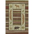 thumbnail image 2 of Addison Rugs Mayfield Washable Lodge Stripes/cabin Multi Rectangle Rug, 10' x 14', 2 of 6