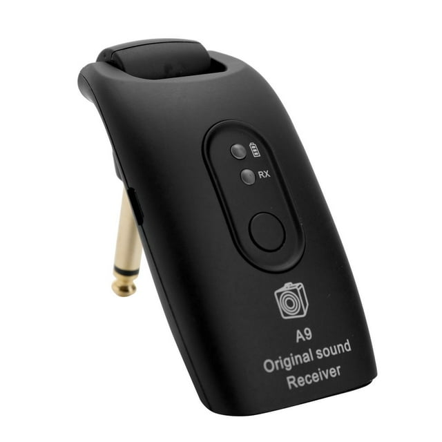 2.4G Wireless Guitar System Electric Guitars and Receiver Set Built-in Rechargeable Battery 30M Transmission