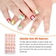 thumbnail image 5 of Qarigey 1 Juego de envolturas navideñas para uñas, dibujos animados, prepegamento, uñas postizas, cubierta completa desmontable, Kit de manicura DIY Type3 NO3 Qarigey CE011465-15, 5 of 6
