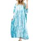 thumbnail image 1 of WILLBEST Vestidos de Mujer, Caftanes de Talla Grande para Mujer, Vestido Maxi Informal de Playa Suave con Cuello En V para Verano UnitaGrandeGrandea, 1 of 3