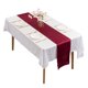 thumbnail image 1 of Yuarrent 12 banderas de brillantes para decoración de banquetes, para fiestas de Navidad, otoño, atardecer, Acción de Gracias, bodas. Mostrada vino tinto 29 cm x 275 cm, 1 of 6