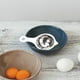 thumbnail image 5 of pstuiky Separador de claras de huevo de acero inoxidable 304, para uso doméstico en la cocina y repostería. Separador de huevos, filtro de huevos., 5 of 9
