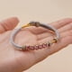 thumbnail image 3 of Pulsera de nudo de melocotón tejida a mano, productos semiacabados, pulsera de año de nacimiento de estilo oro duro 3D usable, 3 of 4