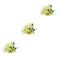 thumbnail image 3 of VONKY Faux Lilium With Realistic Appearance Low Maintenance Artificial Flowers yellow 3Set, 3 of 6