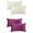 Beige/Purple, variant on Unique Bargains Set of 4 Solid Velvet Pillowcases Modern Decorative Throw Pillow Covers Beige/Brown 12" x 20"