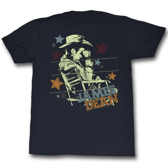 James Dean Cowboy Licensed Adult T Shirt