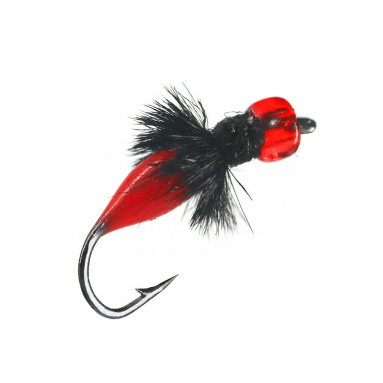 RANMEI Fish Bladed Inline Spinner Fishing Lure Fly Tying 