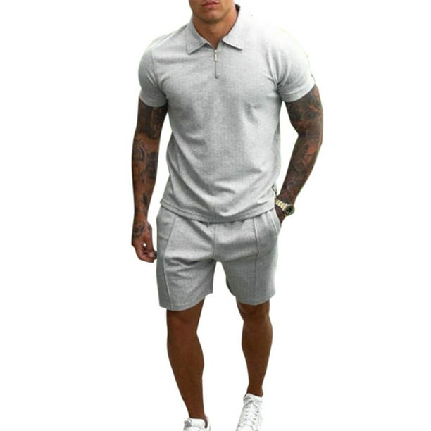 short sweatsuit set