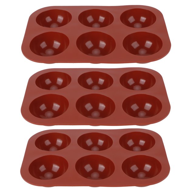 Baking Mold,3Pcs Hemispherical Mold Silicone Chocolate Mold Hemispherical Mold Best in its Class