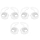 thumbnail image 1 of EeaseMX Juego de 6 ganchos de silicona para las orejas, 3 unidades, para auriculares inalámbricos, antideslizantes, protectores para Airpods., 1 of 7