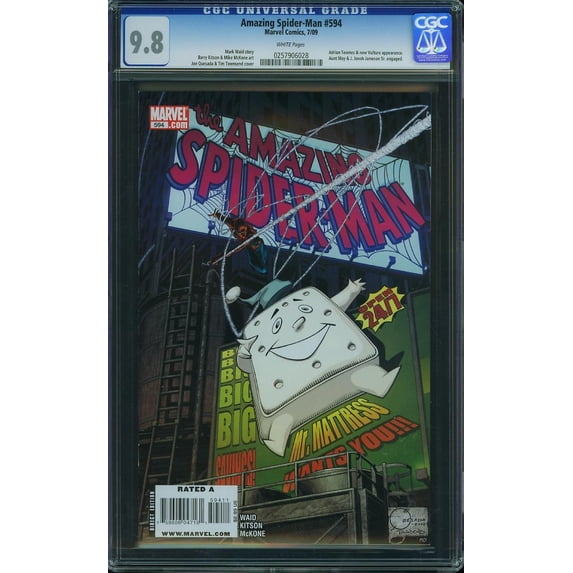 Amazing Spider-Man #594 - CGC 9.8 Comic Book