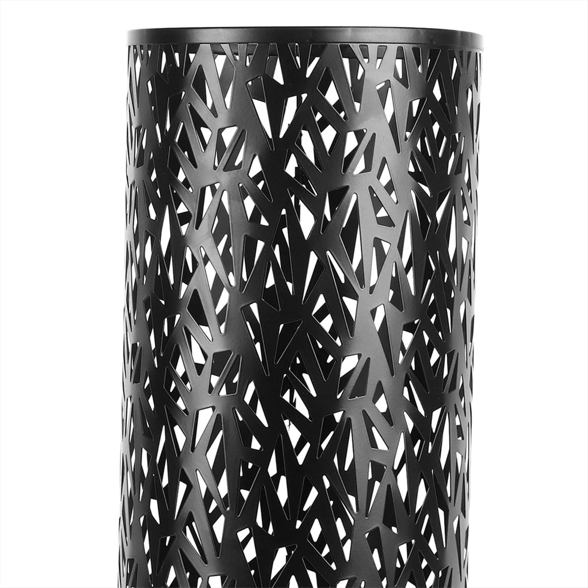 Umbrella Stand Hollow Freestanding Umbrella Stand Umbrella Bucket Decoration Home  Decoration Black