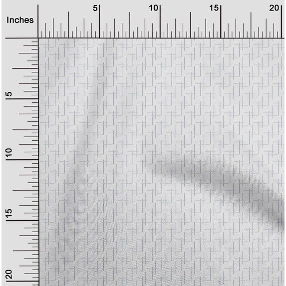 oneOone Polyester Lycra Medium Blue Fabric Polka Dots DIY Clothing Quilting Fabric Print Fabric by Yard 56 Inch Wide