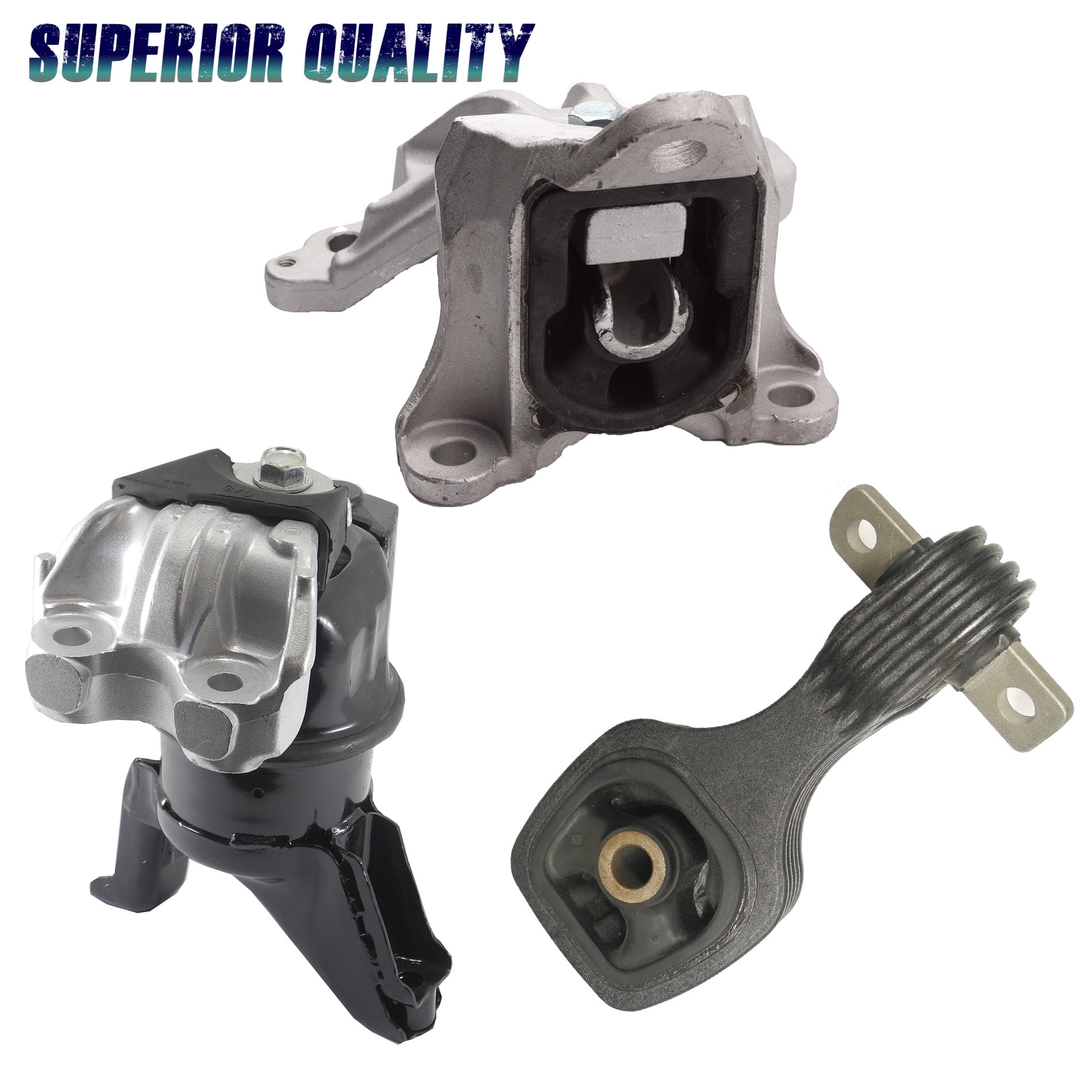 For 2012 Honda Civic 1.8L Engine Motor & Transmission Mount Set 3PCS