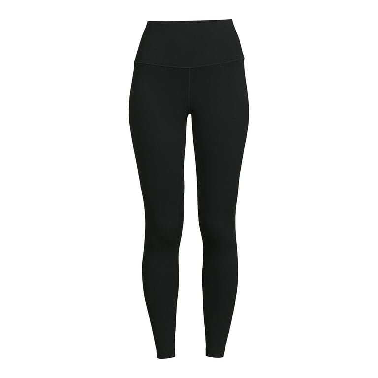 Leggings Depot Women's Leggings Black Color One Size 27 Inseam Active Pants