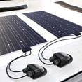 thumbnail image 3 of MYG 2PC Double Cable Entry Gland Solar Panel Roof Top Mounting Caravan Boat Boat Box, 3 of 9