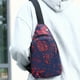 thumbnail image 4 of Bolsa de pecho para hombre Crossbody de gran capacidad | Mochila mensajera impermeable multifunción | Viajes deportivos al aire libre, con múltiples bolsillos, correa ajustable, tela duradera, 4 of 6