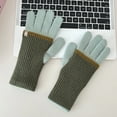 thumbnail image 2 of Couples Winter Warm Ski Riding Gloves Thermal Insulated Long Mittens for Cold Weather Outdoor Activities, 2 of 7