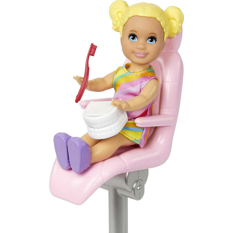 Barbie Careers Dentist Doll and Playset with Accessories, Barbie Toys