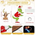 thumbnail image 3 of How the Grinch Stole Christmas THE 2024 Gr1nch Christmas Decorations, 1PCS Yard Signs With Stakes, Sign For Xmas Garden Decor, G-rinch Stealing Christmas Decor Party Supplies Decorations Outdoor, 3 of 8