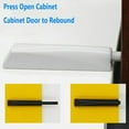 thumbnail image 3 of Drawer Door Cabinet Push to Open Door Catch Magnetic Tip Latch Touch Release DIY, 3 of 5