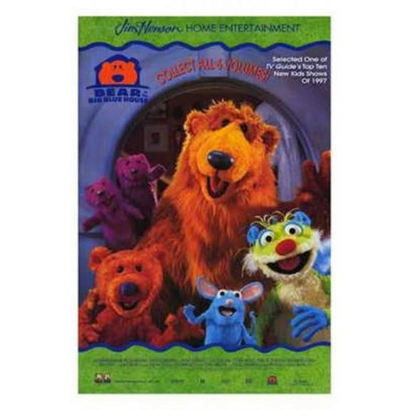 Pop Culture Graphics MOV213163 Bear in the Big Blue House Movie Poster, 11 x 17