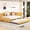 Yellow, variant on Full Size Upholstered Daybed | Wood Slats, No Box Spring Needed | Relaxing at Home
