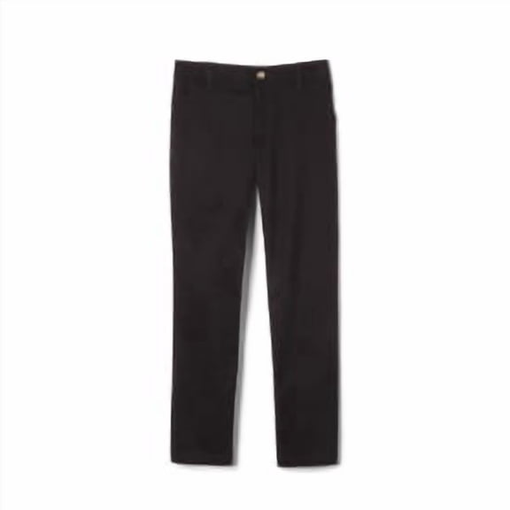 French Toast Girls School Uniform Stretch Twill Straight Leg Pants, Sizes 4-20 & Plus
