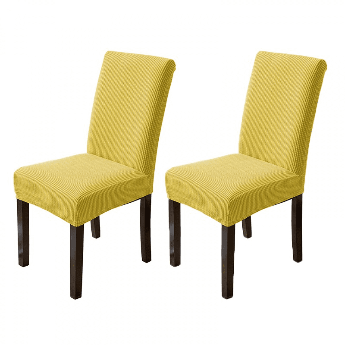 Rush Kitchen Chair Covers Set of 2, Parsons Chair Slipcover Protector