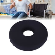Bed?Sore?Donut?Pillow, Sponge Pressure?Ulcer?Donut?Cushion Soft Pain?Relief Skin Friendly Portable Black For Wheelchair