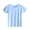 Light Blue, variant on Toddler Kids Girls Cute Solid Color Soft Short Sleeve Shirts Ice Silk Cool Casual Top Clothes Toddler Girls Summer Clothes 5T