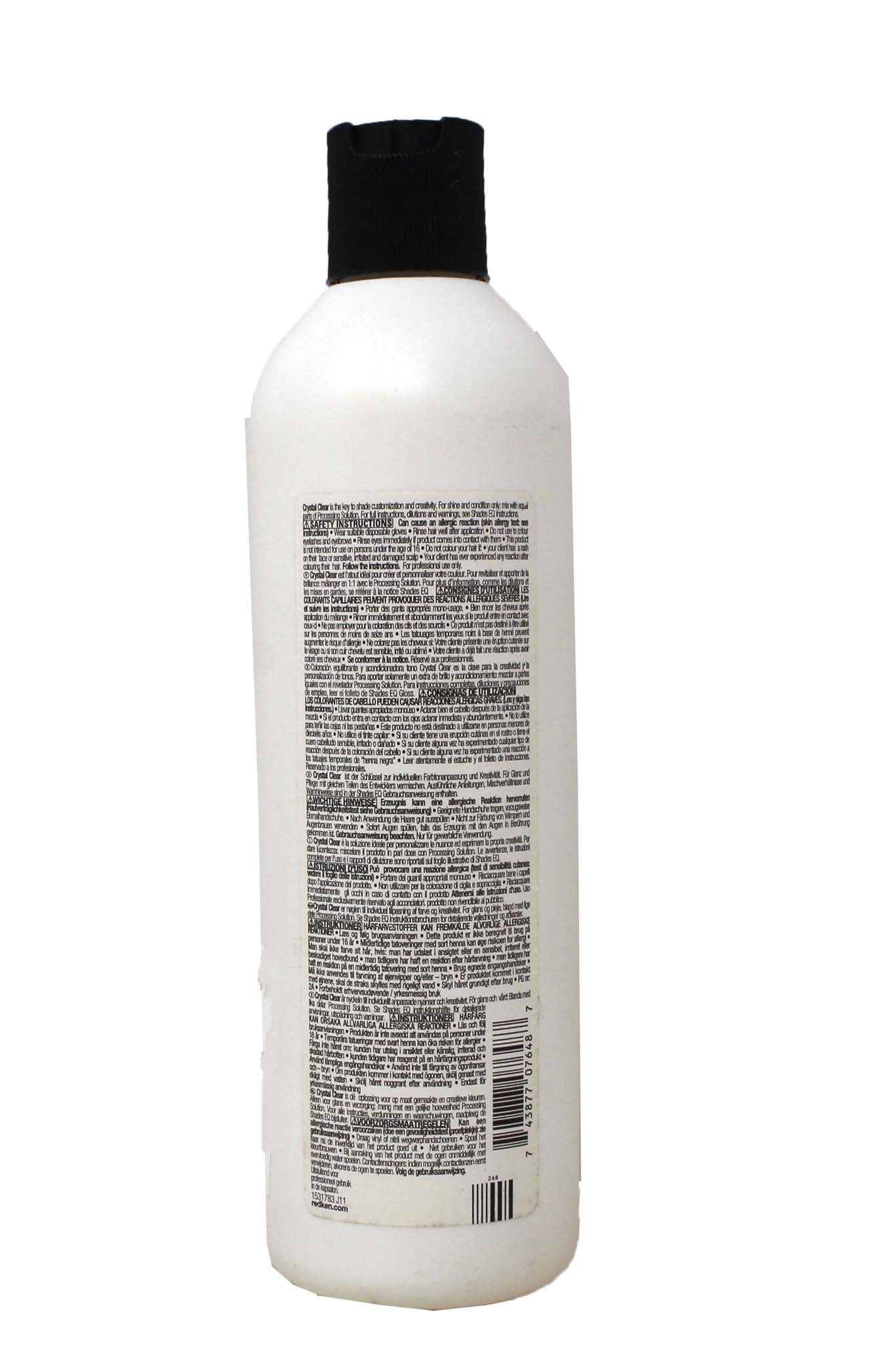 Shades Eq Color Gloss 000 - Crystal Clear By Redken - 16.9 Oz Hair Color