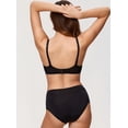 thumbnail image 4 of Sostén DOBREVA 40DD Balconette de Encaje Negro con Malla Transparente, 4 of 6