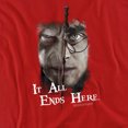 thumbnail image 2 of Harry Potter It All Ends Here Women's T Shirt, Red, Small, 2 of 6