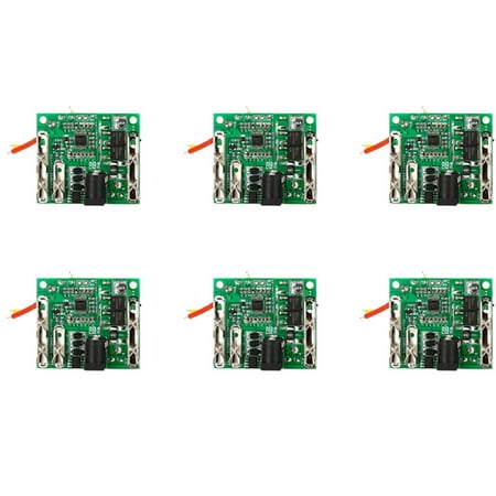 

6X 5S 18/21V 20A Battery Charging Protection Board Lithium Battery Protection Circuit Board BMS Module for Power Tools 1