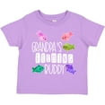 thumbnail image 3 of Inktastic Grandpa's Fishing Buddy with Colorful Fish Boys or Girls Toddler T-Shirt, 3 of 5