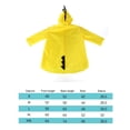 thumbnail image 3 of Manteau de Pluie pour Filles Enfants Garçons Dessin Animé Imperméable Veste Poncho à Capuche, 3 of 9