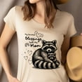 thumbnail image 4 of My Greatest Blessings Call Me Mom Raccoon Graphic Unisex T-Shirt, CarolinaBlue, Size XL, 4 of 6