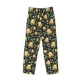thumbnail image 2 of Vsdgher Octopuses And Leaves Print Mens Pajama Pants Sleep & Lounge Pants, PJ Bottoms With elastic waistb and Pockets, 2 of 5