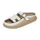 thumbnail image 5 of Sandalias de Mujer a La Moda, Zapatos Planos Impermeables Ligeros, Zapatos Planos para Niñas Y Mujeres, Suela de Goma, Sandalias de Playa para Piscina, 5 of 8