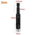 thumbnail image 1 of Hex Shank Adapter Electric Machine Hollow Punch for Drill Cardboard Leather Belt, 1 of 5