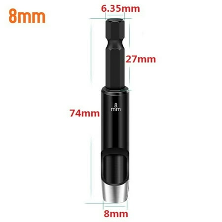

Hex Shank Adapter Electric Machine Hollow Punch for Drill Cardboard Leather Belt