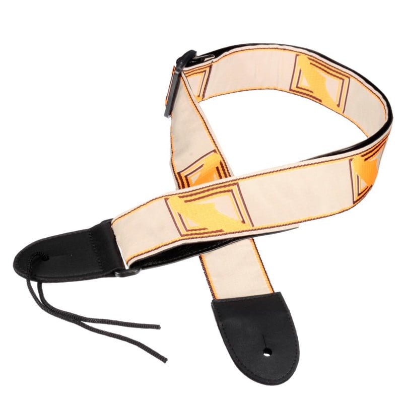 Electric Acoustic Adjustable Fender Guitar Bass Strap Nylon Leather