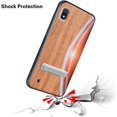 thumbnail image 6 of Labanema Samsung Galaxy A10 2019 Case, Samsung Galaxy A10 2019 Cover with Metal Kickstand, Natural Wood TPU Cover, Anti Scratch Case for Samsung Galaxy A10 2019 (Moon), 6 of 7