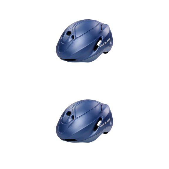 Soidarity Casco de ciclismo Cascos de seguridad para bicicletas resistentes a los impactos Sombrero de protección para la cabeza Suministros de Azul oscuro L 2Conjunto