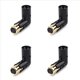 thumbnail image 1 of 4 Adaptador de Ángulo XLR de 3 Pines Ajustable Macho A Hembra Adaptador XLR de Ángulo Recto Adaptador XLR de 90 Grados, 1 of 5