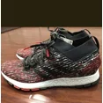 thumbnail image 2 of New Ad-id-as Pureboost Rebel Running Shoes Men's Size 6 Wmn's 7 F35781 Black Red, 2 of 6