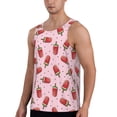 thumbnail image 2 of Haiem Watermelon Ice Cream Men Workout Tank Top Gym Bodybuilding Sleeveless Muscle T Shirts Athletic Tank Breathable Workout Shirt-3X-Large, 2 of 9