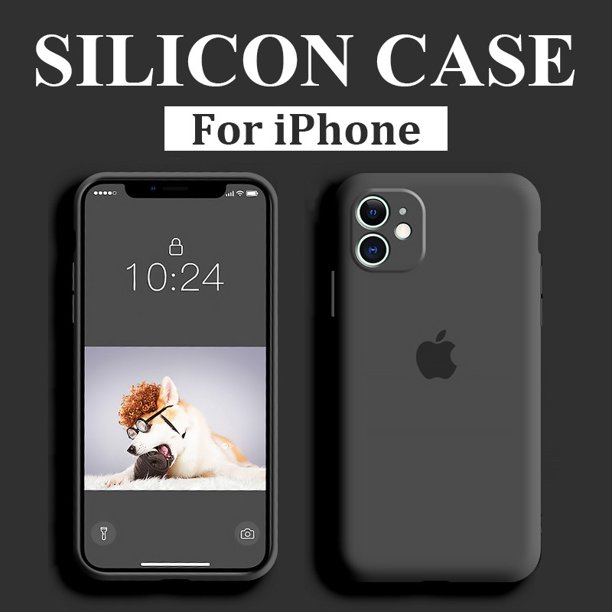 funda flexible de silicona líquida para iphone 6s 6 plus 7 8 plus se 2020 x/xs xr iphone 11 pro max